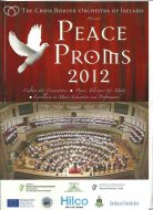 Saint Joseph's sing at the Peace Proms